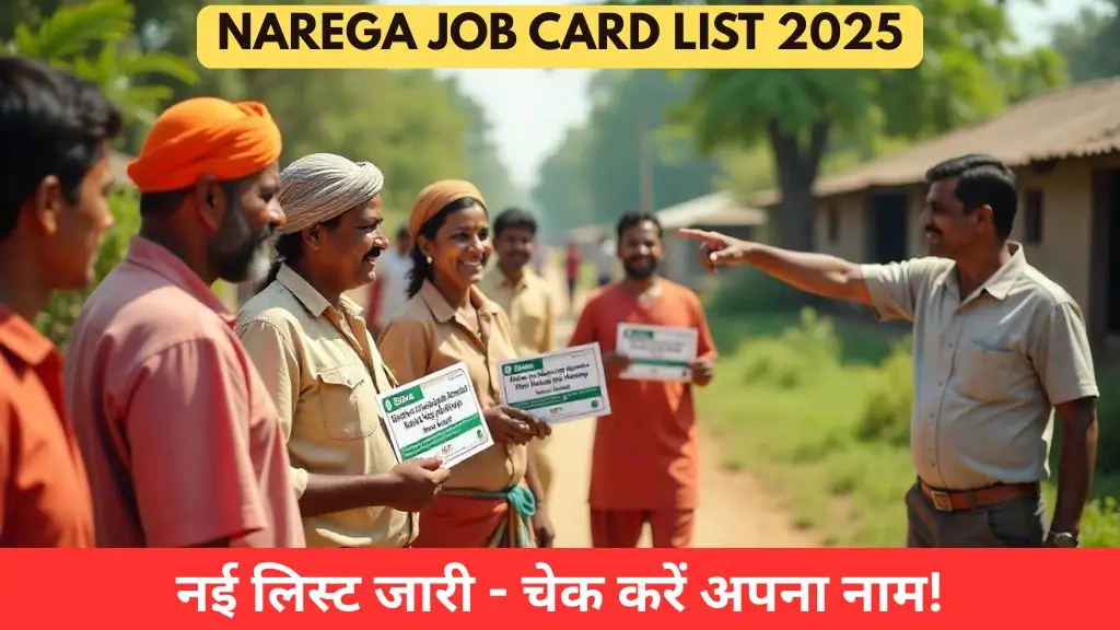 Narega Job Card List: खुशखबरी! नई लिस्ट जारी, तुरंत चेक करें अपना नाम