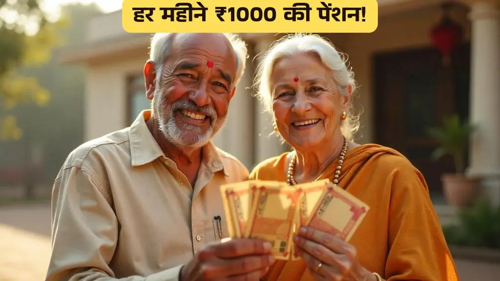 हर महीने ₹1000 की पेंशन!